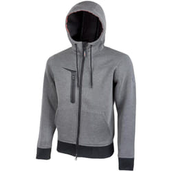 U-power - Gilet Sweat de travail tasty Gris Meteorite - PE119GM taille xl
