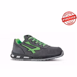 U-power - Chaussures de sécurité basses point esd S1P src - Gris/Vert 38