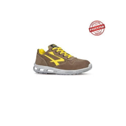 U-power - Chaussures de sécurité basses adventure esd S1P src - Marron/Jaune 45