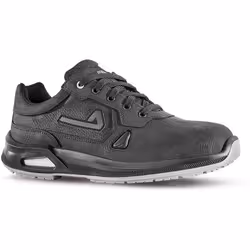 Chaussure de sécurité basse de type urban sport conçue avec une technologie anti-fatigue. Tige en cuir nubuck pleine fleur hy ...