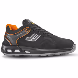 Chaussure de sécurité basse de type urban sport conçue avec une technologie anti-fatigue, coloris noir. Doublure de tige resp ...