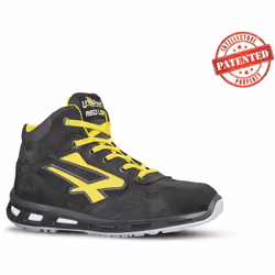 Chaussures de sécurité hautes SHOT ESD S3 CI SRC - Noir/Jaune 37