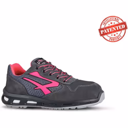 Chaussures de sécurité basses VEROK ESD S1P SRC - Gris/Rose 35