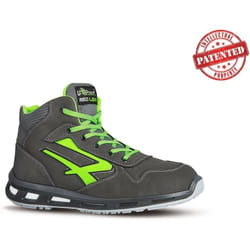 U-power - Chaussures de sécurité hautes hummer esd S3 ci src - Gris/Vert 43