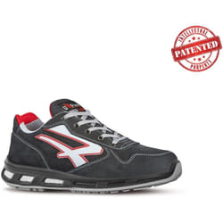 U-power - Chaussures de sécurité basses dharma esd S3 ci src - Gris foncé/Rouge 46