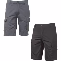 Les Bermudes U-Power Été, cargos en toile de coton stretch. Deux grandes poches avant, une poche arrière avec velcro. Bermude ...