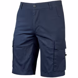Short de travail en toile de coton SUMMER - Bleu L - FR (44) - EU (50)