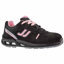 Tige en cuir nubuck souple. Doublure respirante en maille 3D. Chaussure antistatique. Semelle innovante J-Energy en bi-compos ...