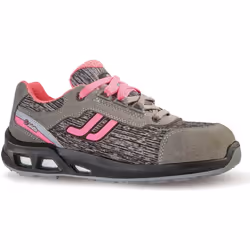 Chaussure de sécurité basse de type urban sport, modèle féminin conçu avec une technologie anti-fatigue. Doublure de tige res ...