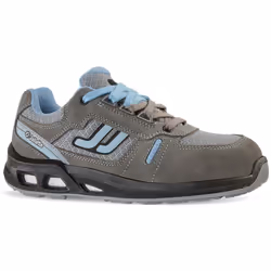 Chaussure de sécurité basse de type urban sport, modèle féminin conçu avec une technologie anti-fatigue. Doublure de tige res ...