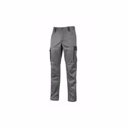 Le pantalon de travail Crazy HY141GI de U-Power est un pantalon cargo TC stretch à la coupe ajustée et équipé de plusieurs po ...