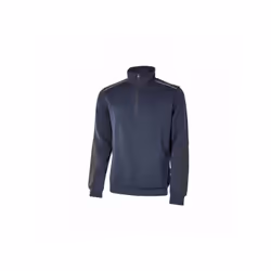 Le sweat-shirt de travail Cushy EY142DB de U-Power est un sweat-shirt en polaire à demi zippé. Il est doté d'un col zippé, de ...