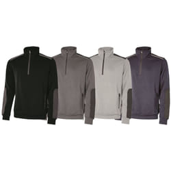 Sweat de travail écologique Cushy U-power s - Light Grey
