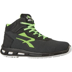 U-power - Bottes de sécurité UPower RedLion hard taille 44 noir / vert - RL1035644