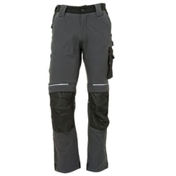 U-power - Pantalon de travail stretch déperlant coupe slim atom Gris m