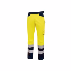 Le pantalon de travail Light HL155YF de U-Power est doté d'une ceinture élastique ajustable pour un confort maximal, de genou ...