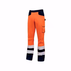 Le pantalon de travail Light HL155OF de U-Power est doté d'une ceinture élastique ajustable pour un confort maximal, de genou ...