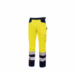 Le pantalon de travail Beacon HL156YF de U-Power est doté de 2 grandes poches avant, d'une poche latérale pour les outils, d' ...