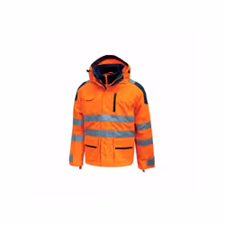 La veste de travail Backer HL162OF de U-Power est une parka en deux parties : la veste extérieure est imperméable à la pluie, ...