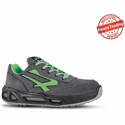 Chaussures de sécurité basses POINT CARPET ESD S1P SRC - Gris/Vert 44