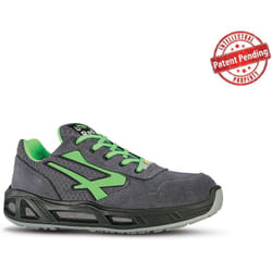 U-power - Chaussures de sécurité basses point carpet esd S1P src - Gris/Vert 44