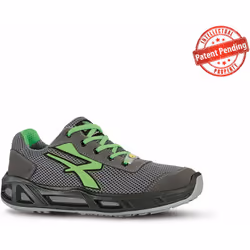 Chaussures de sécurité basses SUMMER CARPET ESD S1P SRC - Gris/Vert 48