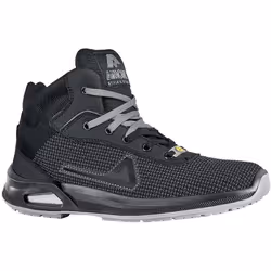 Chaussure de sécurité haute de type urban sport conçue avec une technologie anti-fatigue et protégeant les dispositifs électr ...