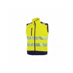 U-power - Gilet de travail sans manches haute visibilité dany - Jaune Fluo 4XL