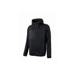 U-power - Sweat de travail zippé rainbow Black Carbon tm
