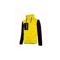 Le sweat-shirt de travail Rainbow EY174YF de U-Power est un sweat-shirt entièrement zippé, confortable et pratique, avec une  ...