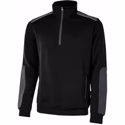 Gilet de travail col montant zippé CUSHY - Noir M