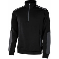 U-power - Gilet de travail col montant zippé cushy - Noir m