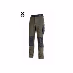 Le pantalon de travail Atom PE145DG U-Power est fabriqué en tissu U-4 (U-Power 4 way stretch) très confortable, durable, doux ...
