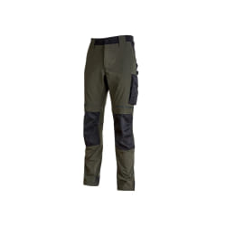 U-Power Pantalon de Travail ATOM - Vert Foncé