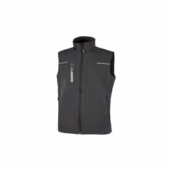 Le gilet Saturn PE181AG est un gilet de travail fabriqué en tissu U-4 (U-Power 4 way stretch) très résistant, extrêmement con ...