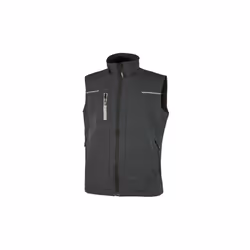 Le gilet Saturn PE181AG est un gilet de travail fabriqué en tissu U-4 (U-Power 4 way stretch) très résistant, extrêmement con ...