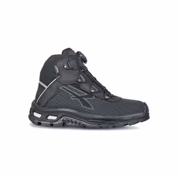 Description Produit Les chaussures de travail hautes U-Power Kora S3 WR HI HRO CI SRC sont l'un des nouveaux modèles de la co ...
