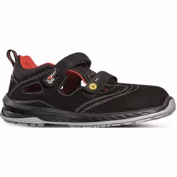 selon la norme DIN EN ISO 20345 S1P SRC ESD Dessus : cuir nubuck souple et rainuré Doublure Wing-Tex : matériau respirant ave ...
