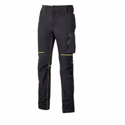 Le pantalon de travail World FU189BC U-Power est un pantalon de travail confortable et ajusté en tissu U-4 (U-Power 4 way str ...