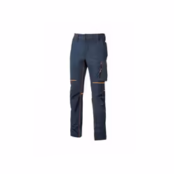 Le pantalon de travail World FU189DB U-Power est un pantalon de travail confortable et ajusté en tissu U-4 (U-Power 4 way str ...