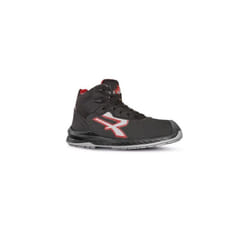 U-power - Chaussures de sécurité hautes stoccolma esd S3 ci src - Noir/Rouge 48