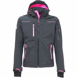 Veste softshell avec membrane U-Tex qui rend le tissu imperméable, respirant et coupe-vent. Veste très confortable et résista ...