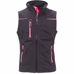 Gilet U-Power Dame de l'univers en Softshell avec membrane U-Tex qui rend le tissu imperméable, respirant et coupe-vent. Gile ...