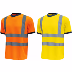 Léger, respirant, confortable, le t-shirt de travail haute visibilité U-Power Glitter est idéal pour ceux qui ont pour princi ...