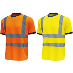 U-power - T-shirt haute visibilité Glitter - xxxl - Giallo
