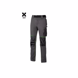 Le pantalon de travail Atom PE145RL U-Power est fabriqué en tissu U-4 (U-Power 4 way stretch) très confortable, durable, doux ...