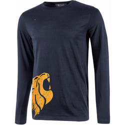 T-shirt de travail à manches longues alien - Bleu 4XL
