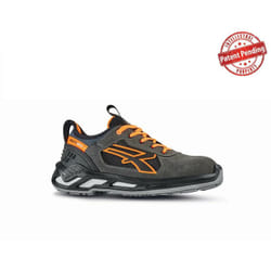 U-power - Chaussures de sécurité basses ryder esd S1P src - Gris/Orange 41
