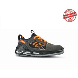 U-power - u.power Chaussure de sécurité Ryder Gr.45 gris/orange S1P src esd EN20345 Cuir - RS20016-45