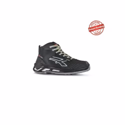 Les chaussures de sécurité hautes Jacob RS10134 U-Power sont des chaussures de travail robustes et classiques, dotées d'un em ...